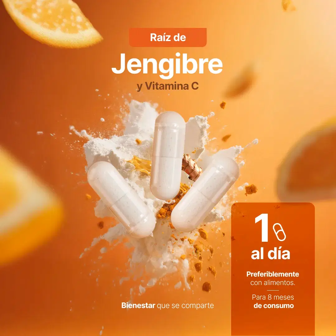 Imagen de Vitamina C | adicionado con Jengibre
