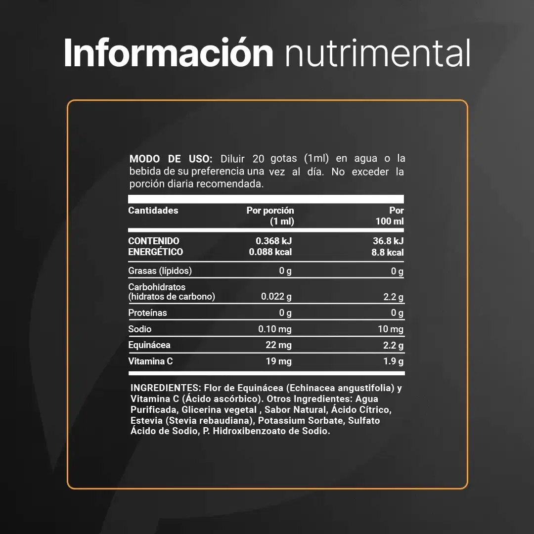 Imagen de Vitamina C en gotas | potenciado con Equinácea | 60 ml