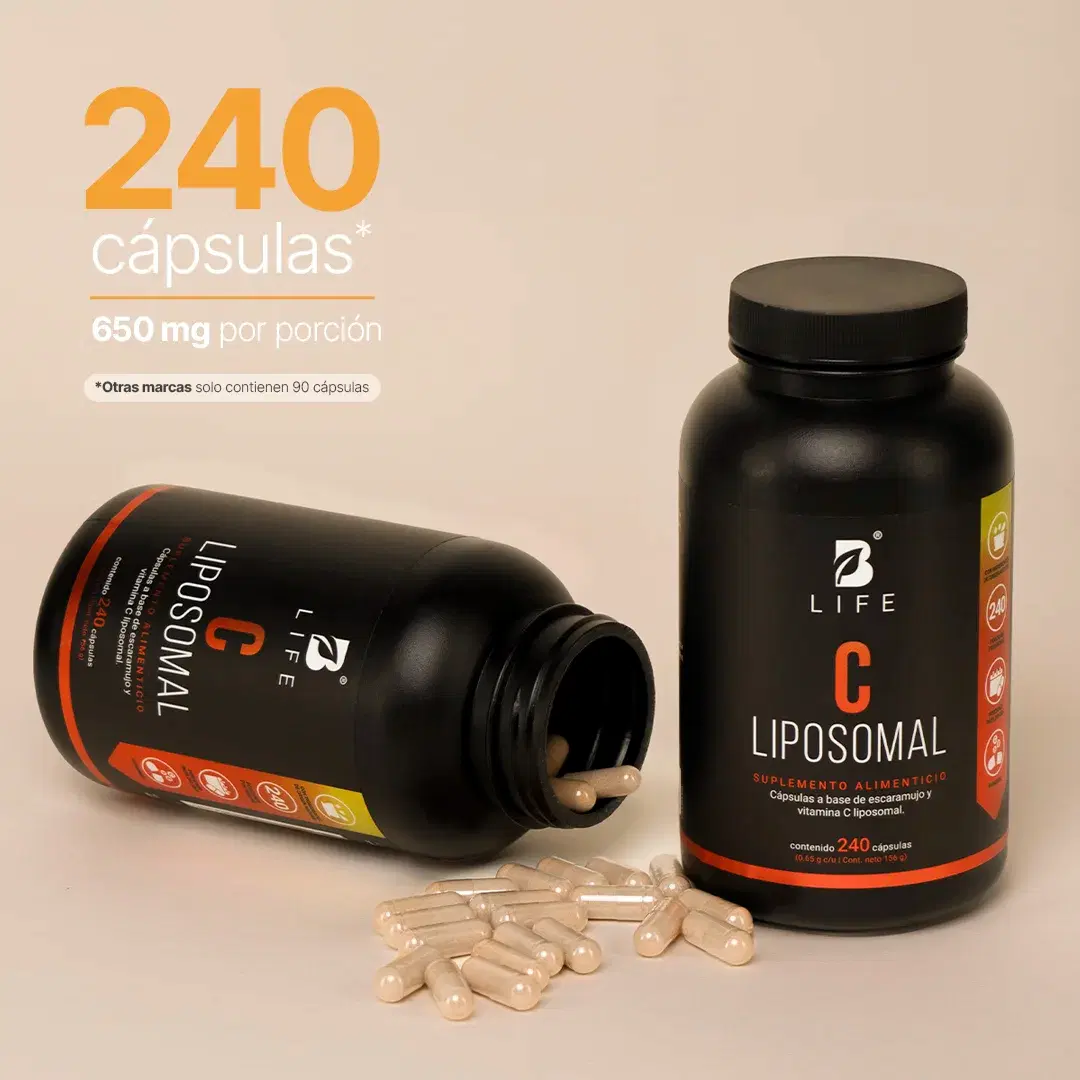 Imagen de Vitamina C Liposomal | con Escaramujo | 240 cápsulas