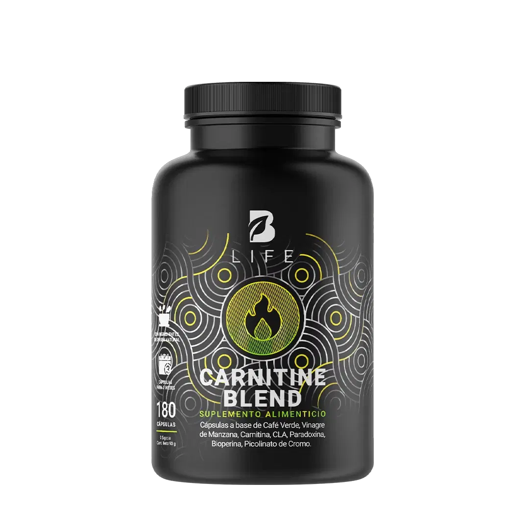 Imagen de Carnitina | con Café Verde, Vinagre de Manzana, CLA y Picolinato de Cromo | 180 Cápsulas