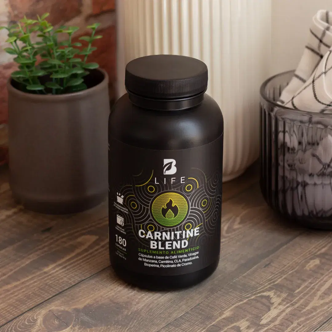 Imagen de Carnitina | con Café Verde, Vinagre de Manzana, CLA y Picolinato de Cromo | 180 Cápsulas