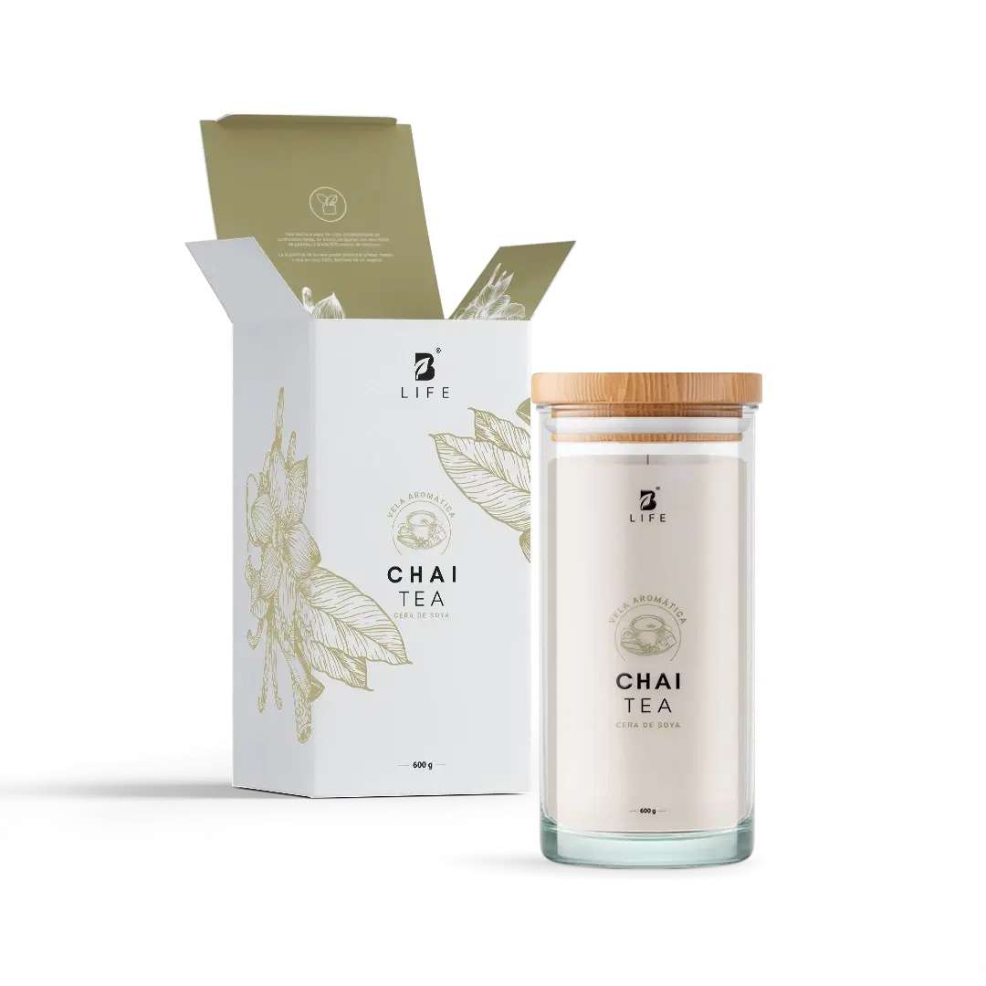 Imagen de Chai Tea Aromatic Candle | Vela Aromática Té Chai 600 g