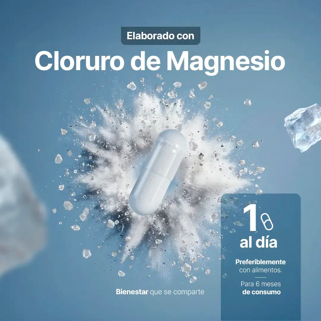 Imagen de Cloruro de Magnesio Puro | 500 mg por porción