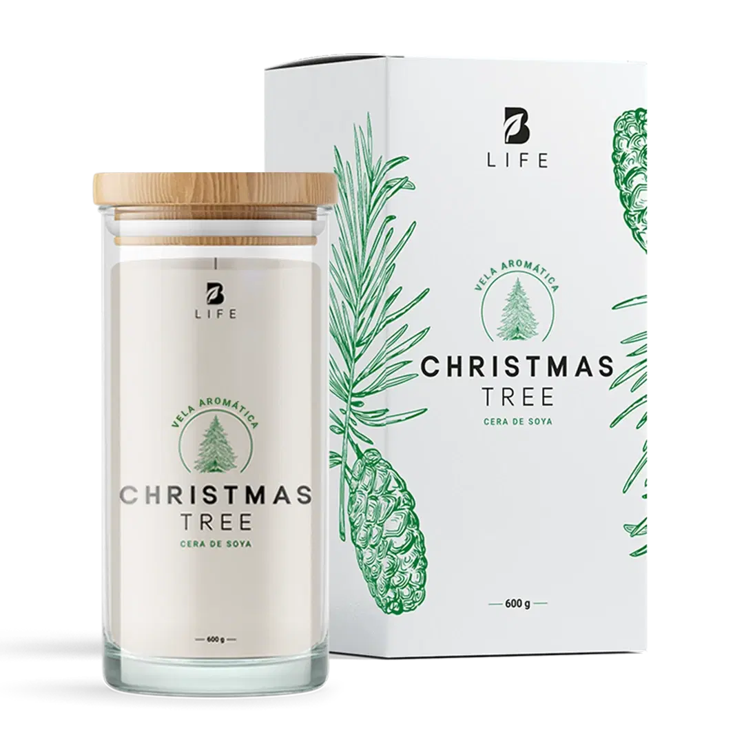 Imagen de Christmas Tree Aromatic Candle | Vela Aromática Árbol de Navidad 600 g