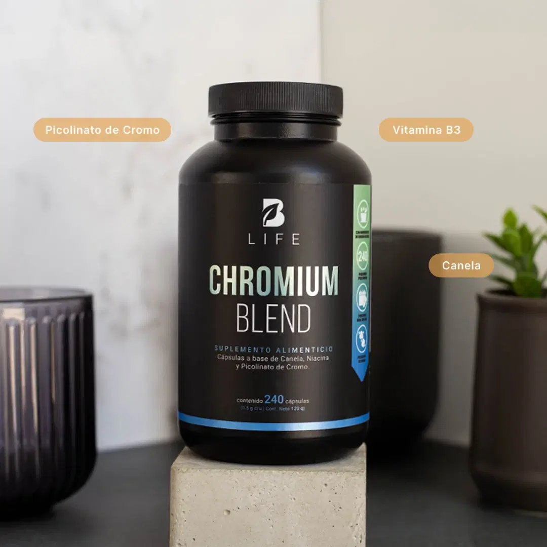 Imagen de Picolinato de Cromo | Canela y Niacina | 240 cápsulas