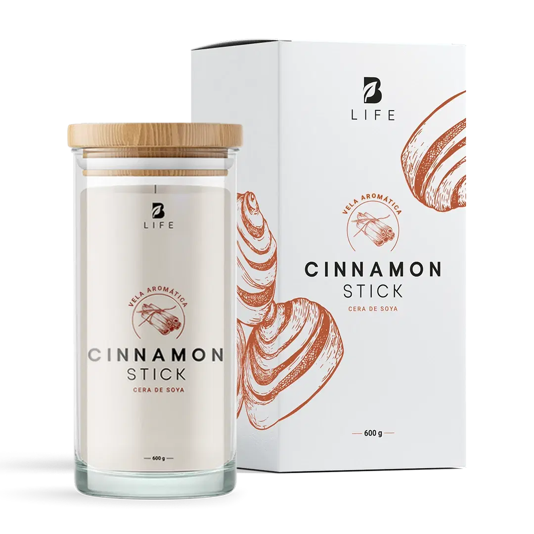 Imagen de Cinnamon Stick Aromatic Candle | Vela Aromática de Canela 600 g