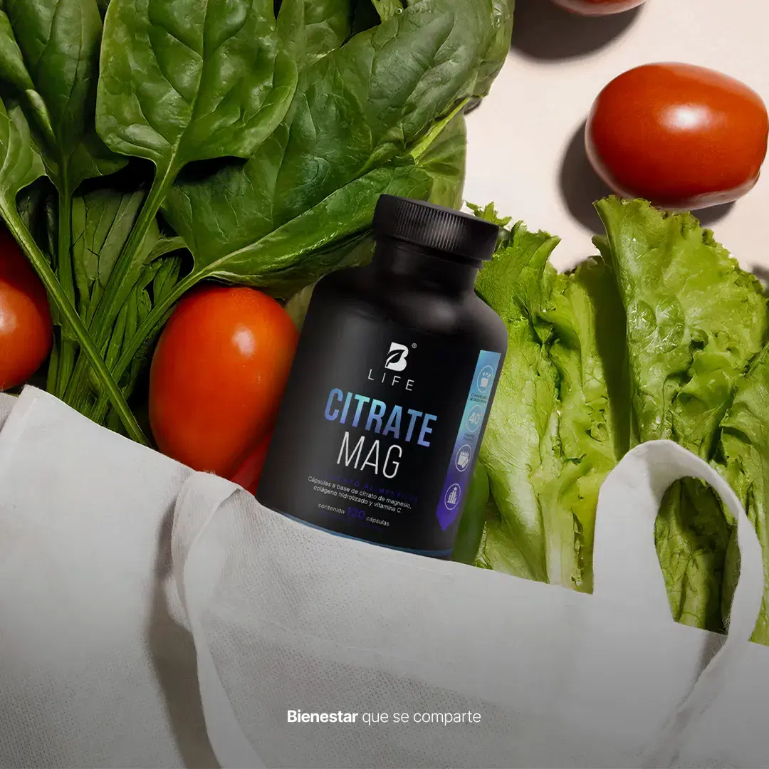 Imagen de Citrato de Magnesio Puro | con Vitamina C y Colágeno Hidrolizado