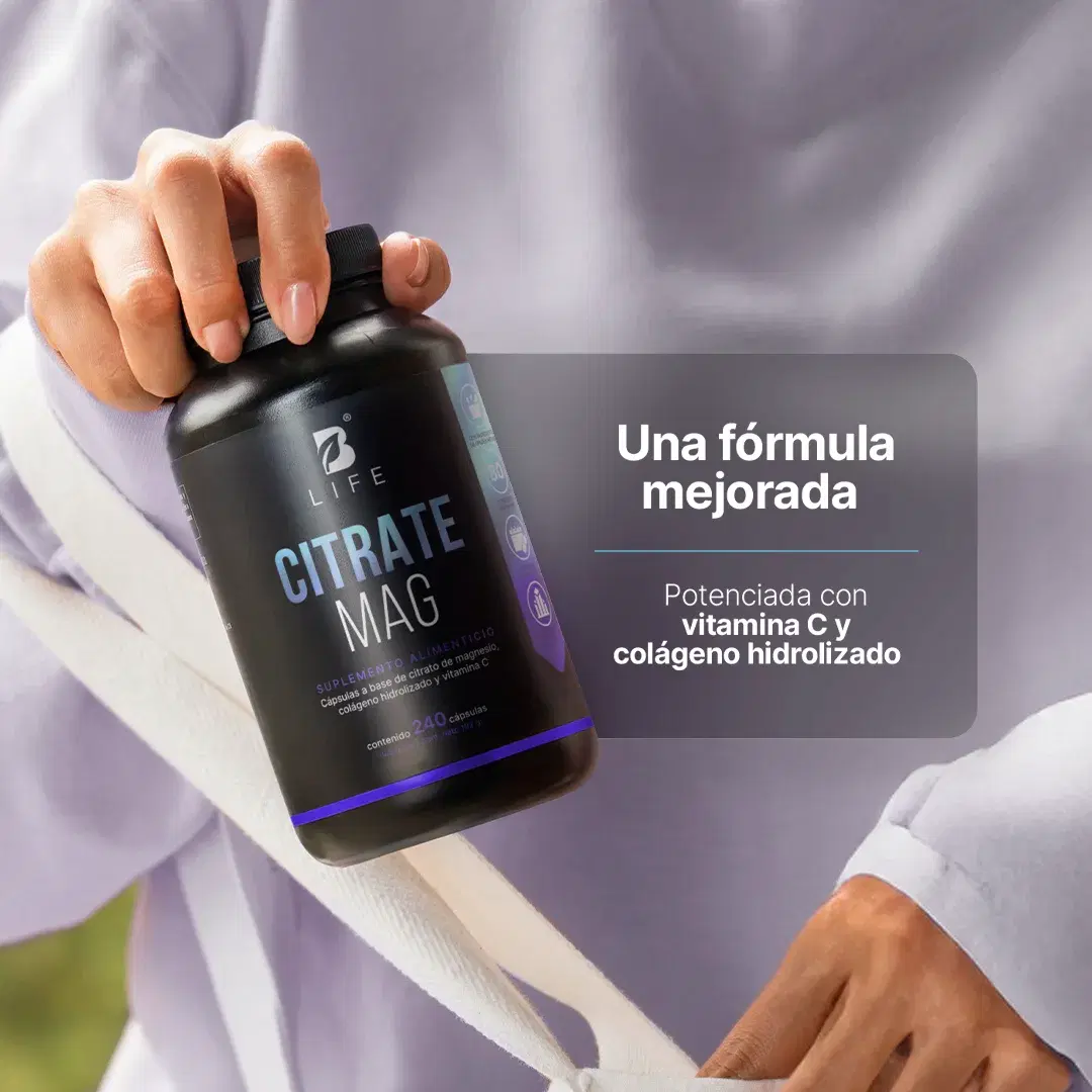 Imagen de Citrato de Magnesio Puro | con Vitamina C y Colágeno Hidrolizado