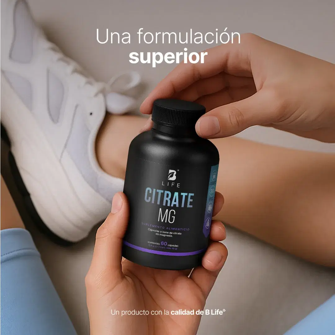 Imagen de Citrato de Magnesio Puro | 1600 mg por Porción | 60 Cápsulas