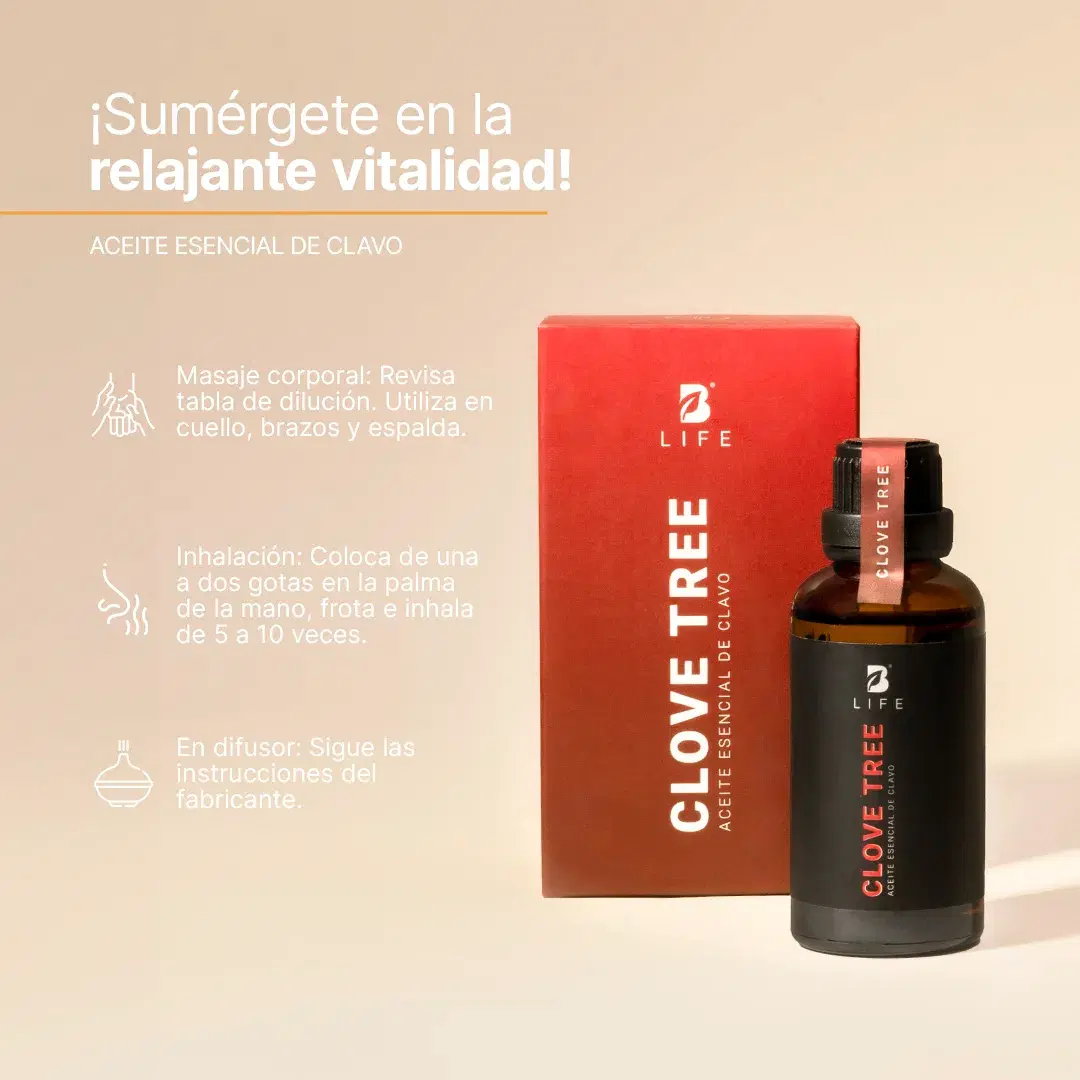Imagen de Clove Tree Essential Oil | Aceite esencial de Clavo 50 ml