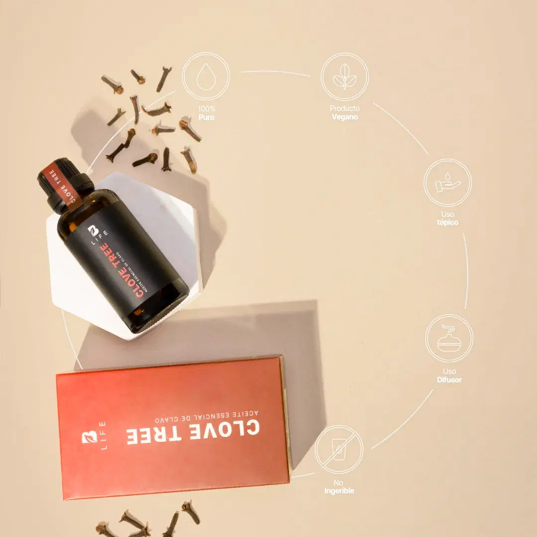 Imagen de Clove Tree Essential Oil | Aceite esencial de Clavo 50 ml