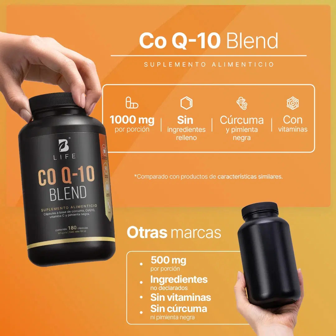 Imagen de Coenzima Q10 | con Cúrcuma y Vitamina C | 180 cápsulas