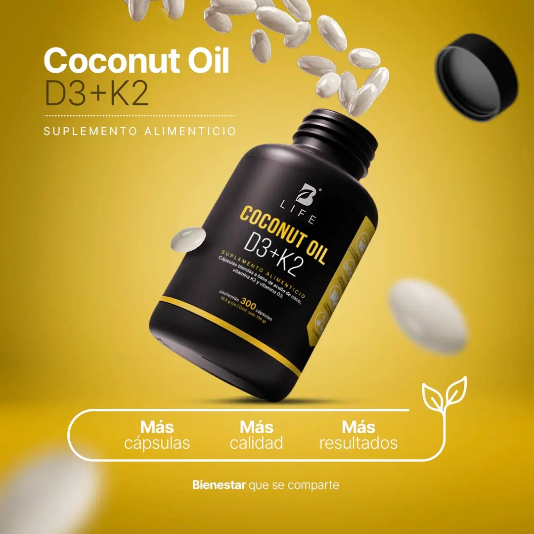 Imagen de Vitamina D3 + K2 | con Aceite de Coco