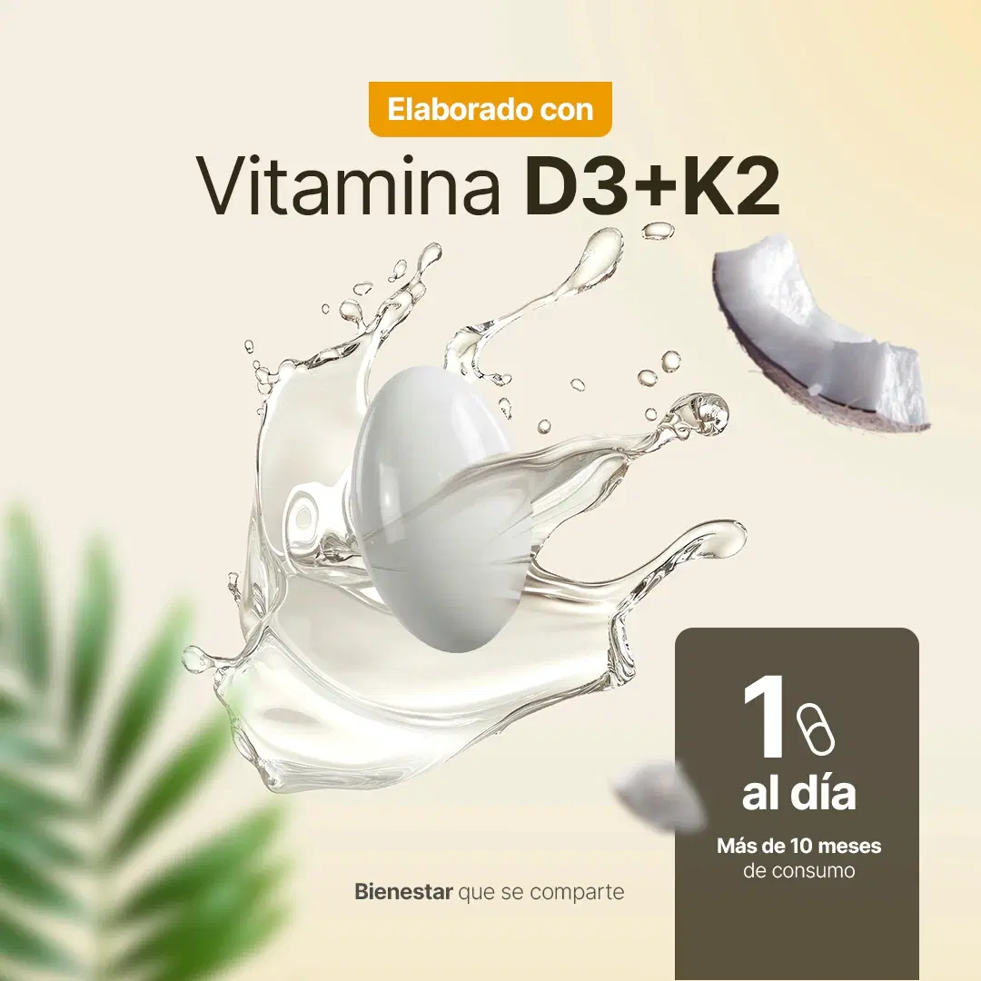 Imagen de Vitamina D3 + K2 | con Aceite de Coco