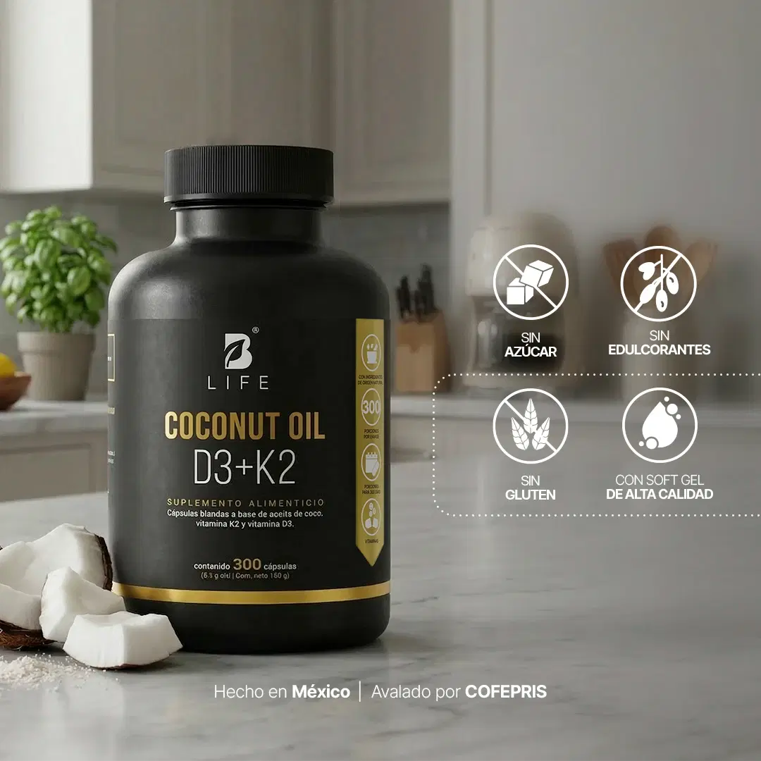 Imagen de Vitamina D3 + K2 | con Aceite de Coco
