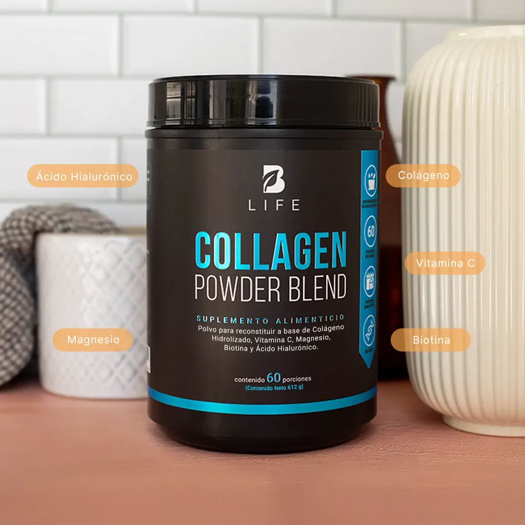 Imagen de Colágeno Hidrolizado en polvo | Con Biotina y Acido Hialurónico | 60 porciones