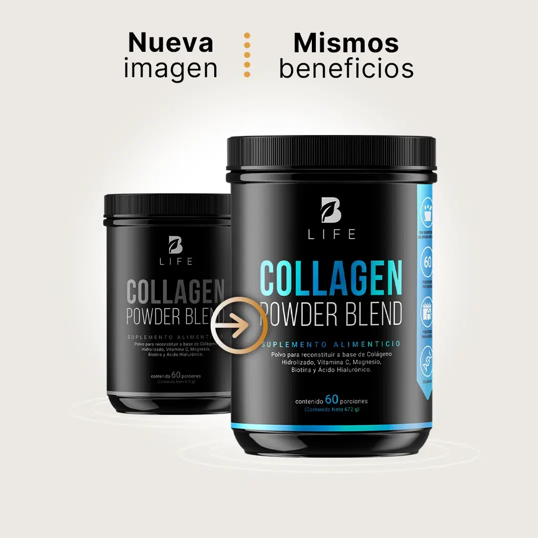 Imagen de Colágeno Hidrolizado en polvo | Con Biotina y Acido Hialurónico | 60 porciones