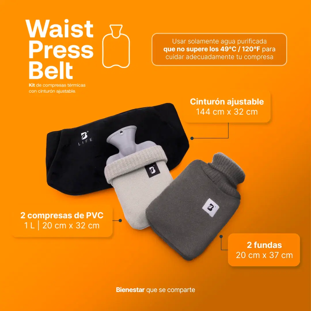 Imagen de Waist Press Belt B Life. Compresa con Adaptación para Calor y Frío