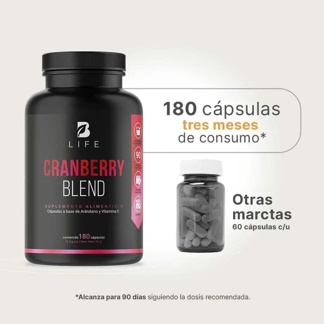 Imagen de Arándano Concentrado | con Vitamina C | 180 Cápsulas
