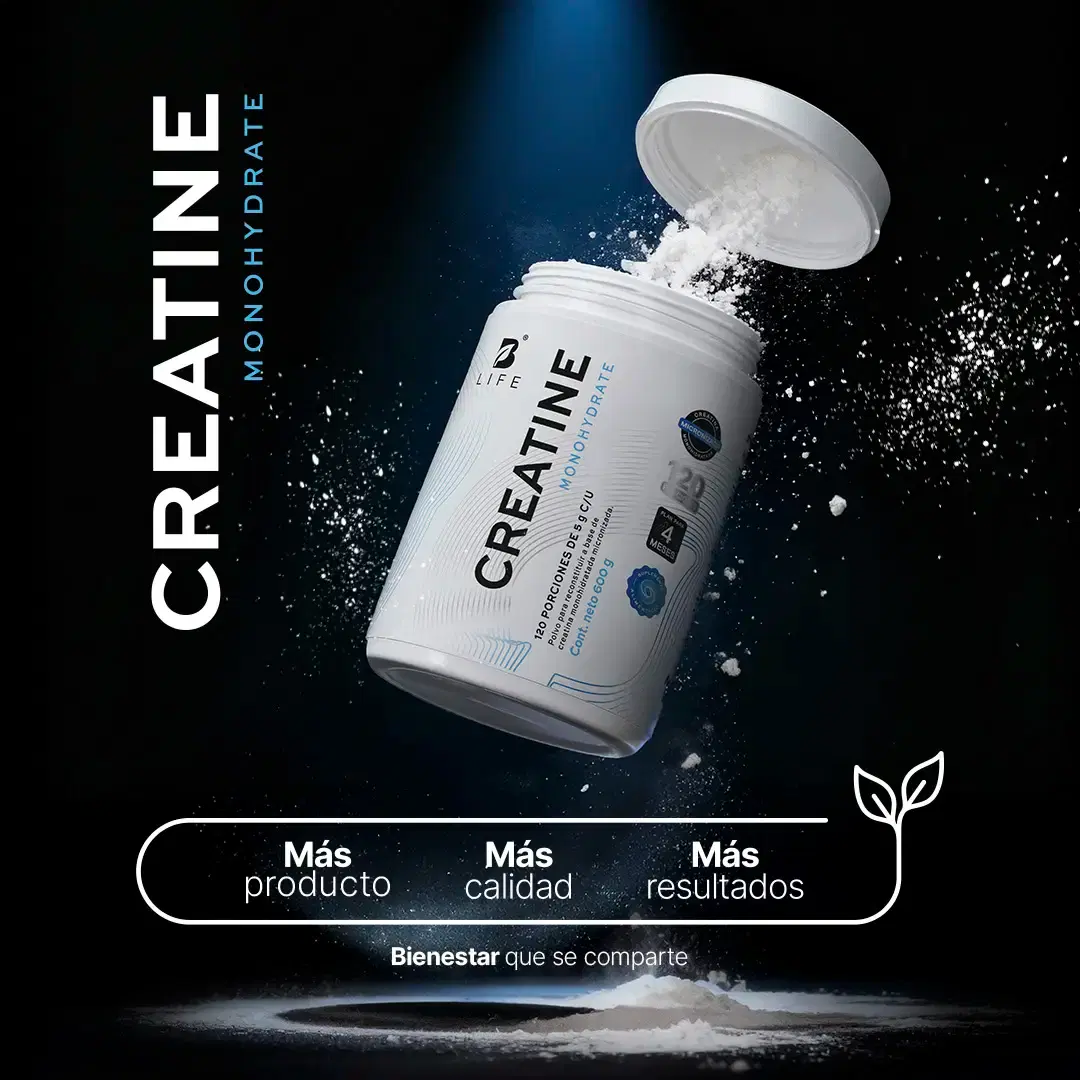 Imagen de Creatina Monohidratada en polvo | Alta Pureza