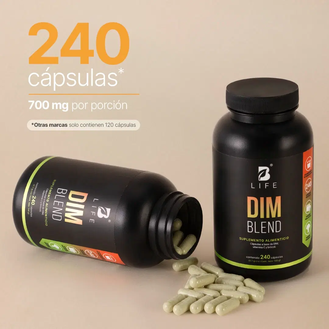 Imagen de DIM | con Vitamina C y Brócoli | 240 cápsulas | 700 mg por porción