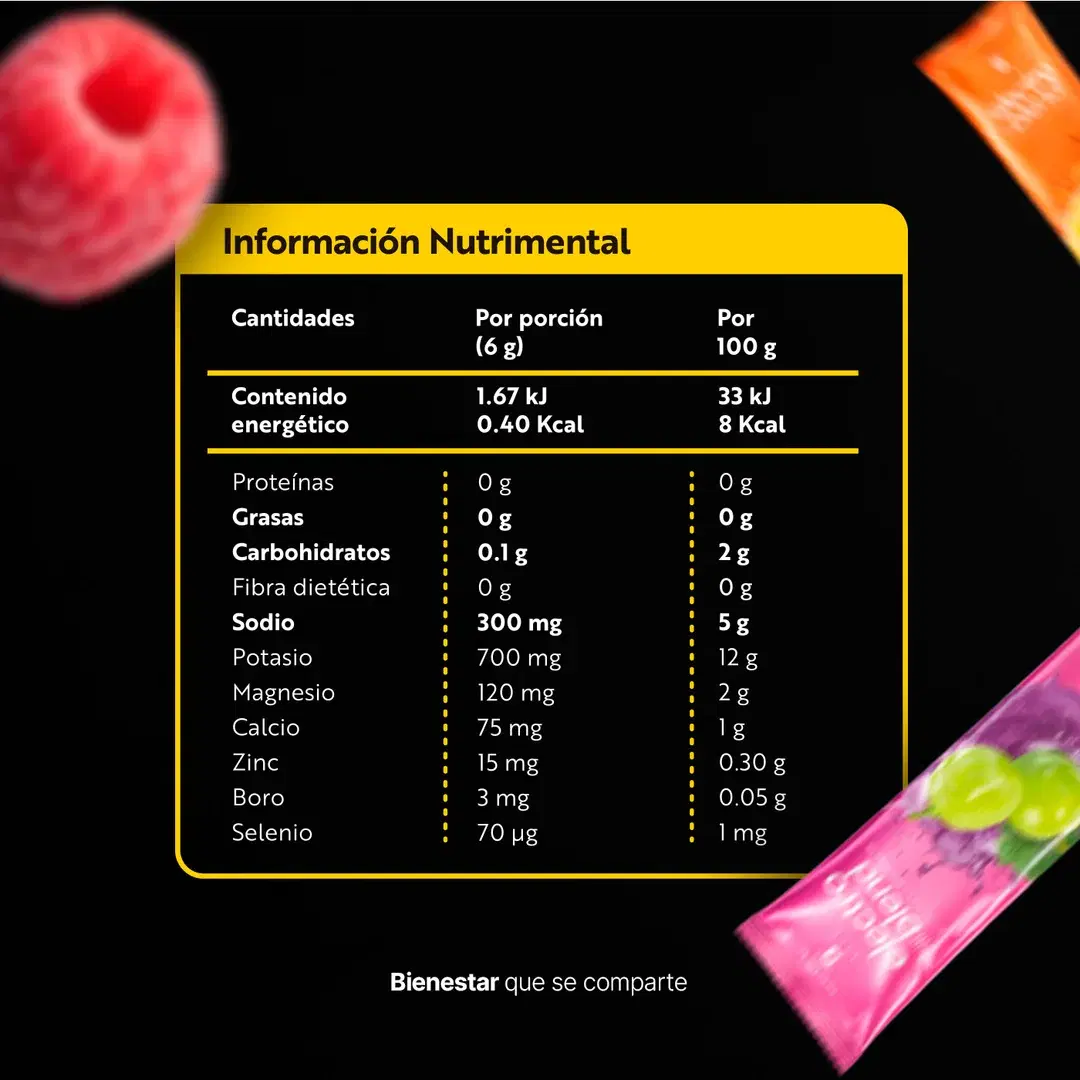 Imagen de Electroblend Mix de Frutas 45 sobres