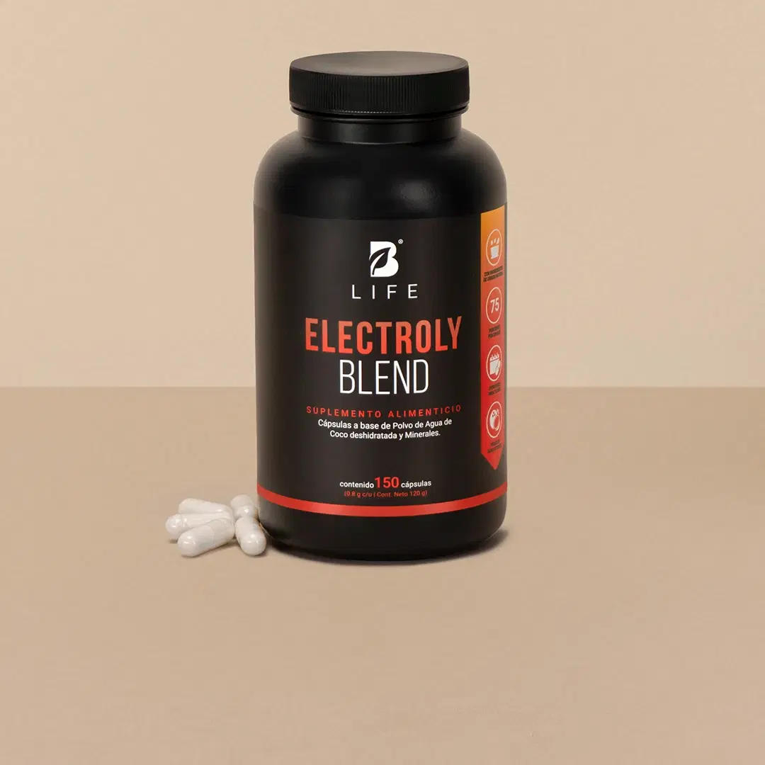 Imagen de Electrolitos en cápsula | con polvo de Agua de Coco, Potasio, Magnesio, Hierro y Zinc | 150 Cápsulas