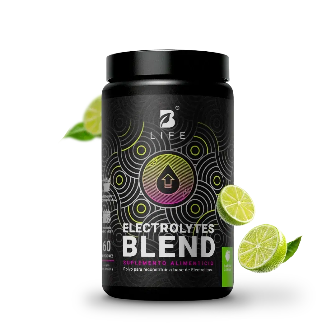 Imagen de Electrolitos Sin Azúcar | con Citrato de Potasio, Magnesio, Calcio, Sodio, Zinc | Sabor Lemon | 60 servicios