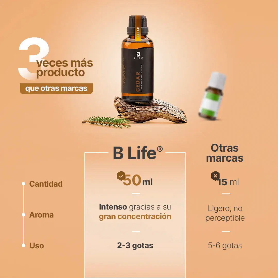 Imagen de Essential Oil Cedar | Aceite Esencial Cedro 50 ml