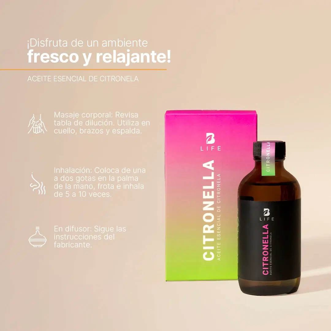 Imagen de Essential Oil Citronella | Aceite Esencial de Citronela 50 y 120 ml