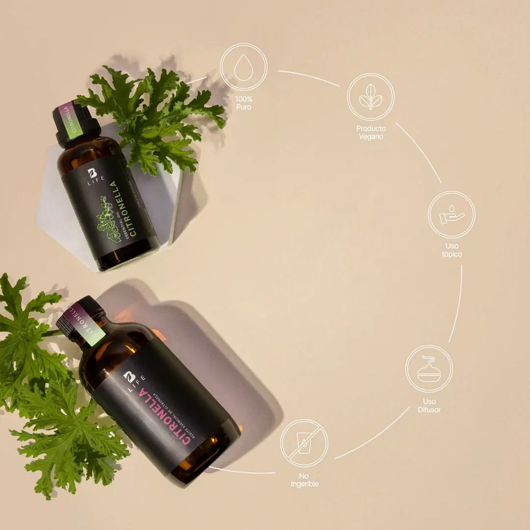 Imagen de Essential Oil Citronella | Aceite Esencial de Citronela 50 y 120 ml
