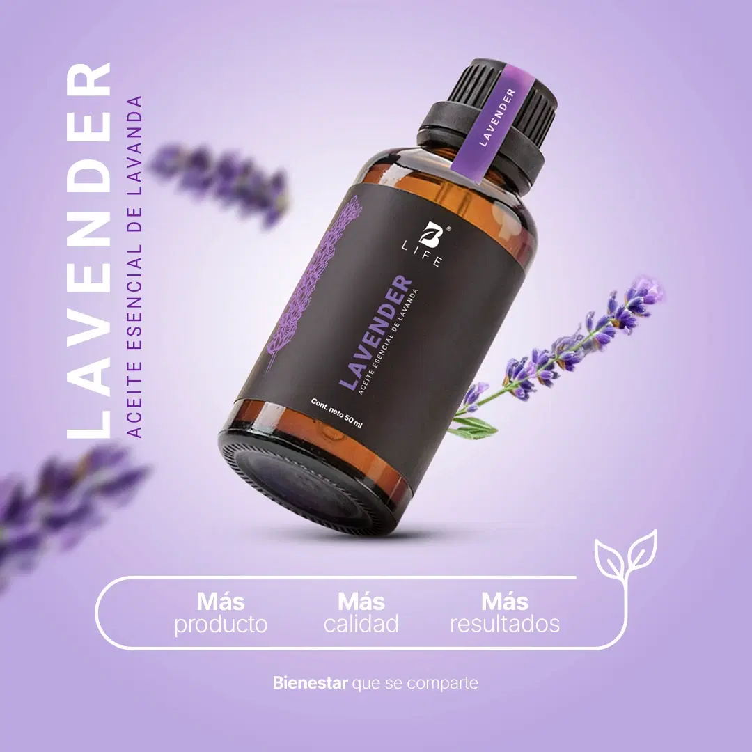 Imagen de Essential Oil Lavender | Aceite Esencial Lavanda 50 y 120 ml | Grado alimenticio