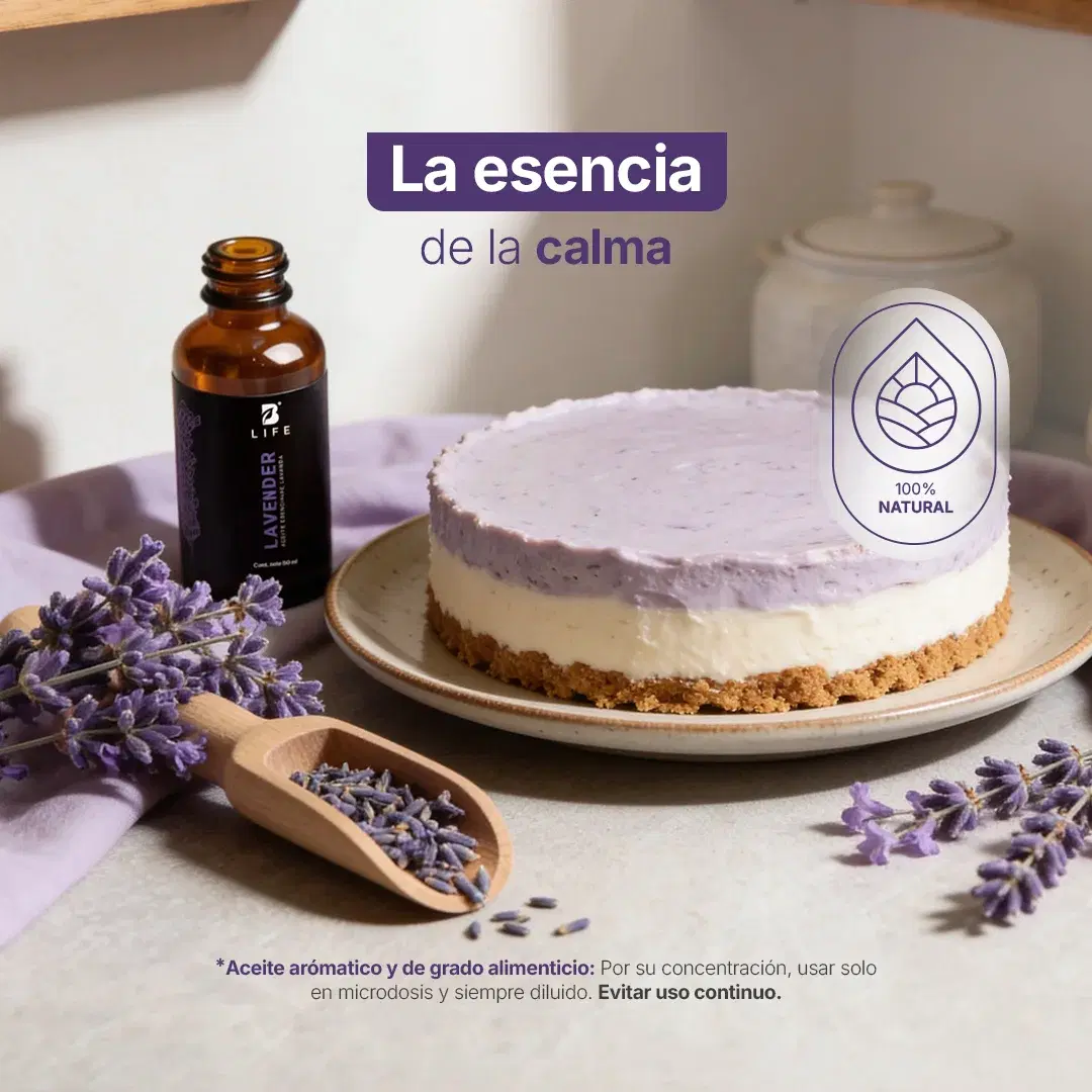 Imagen de Essential Oil Lavender | Aceite Esencial Lavanda 50 y 120 ml | Grado alimenticio