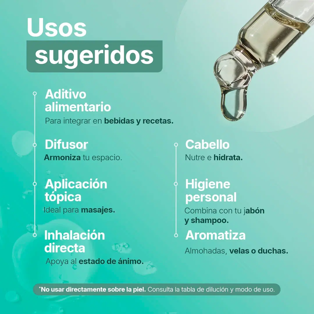 Imagen de Essential Oil Mint | Aceite Esencial Menta 50 y 120 ml