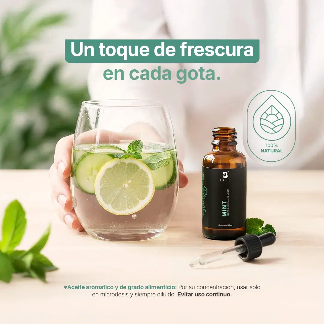 Imagen de Essential Oil Mint | Aceite Esencial Menta 50 y 120 ml