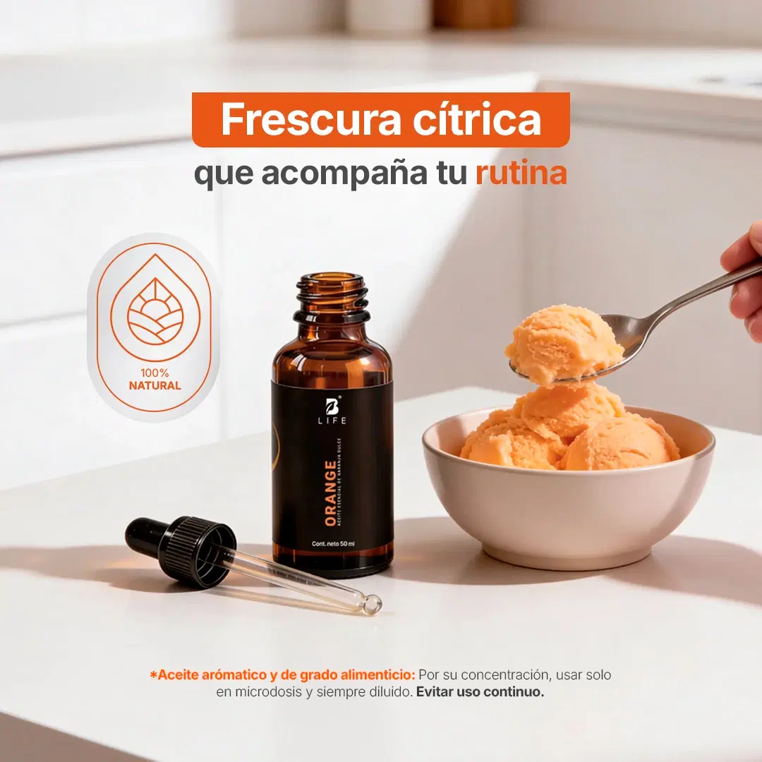 Imagen de Essential Oil Orange | Aceite Esencial de Naranja 50 ml | Grado alimenticio