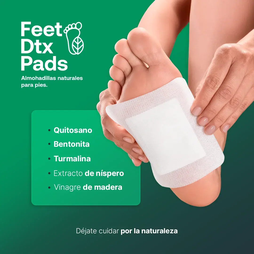 Imagen de Feet Dtx Pads | Parches Desintoxicantes para Pies 40 pares