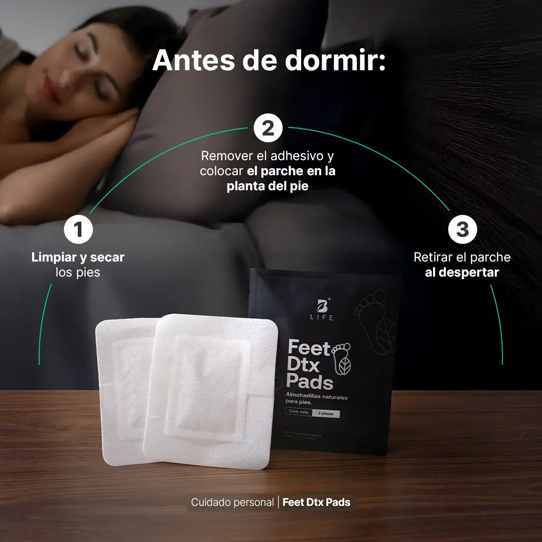 Imagen de Feet Dtx Pads | Parches Desintoxicantes para Pies 40 pares