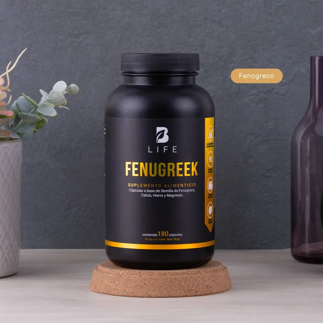 Imagen de Fenogreco | con Calcio, Hierro y Magnesio | 180 Cápsulas 1000 mg por porción