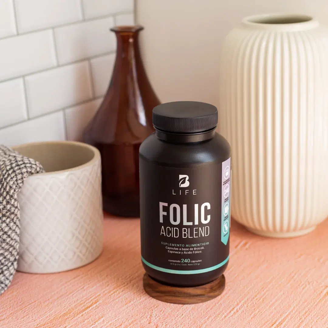 Imagen de Ácido Fólico | con Brócoli y Espinaca | 240 Cápsulas