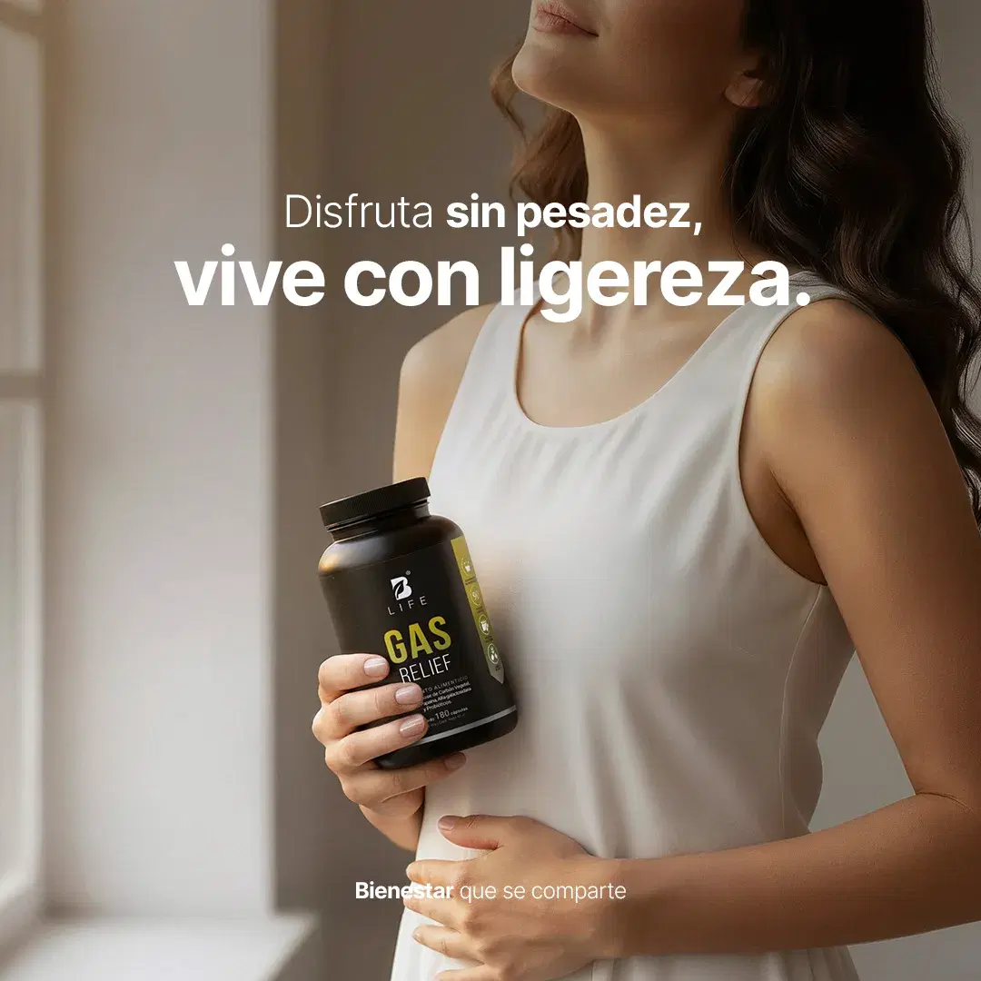 Imagen de Mezcla de Carbón Vegetal, Camomila, Papaína, Alfa-Galactosidasa y Probióticos | 180 cápsulas