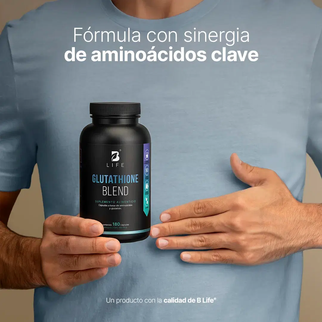 Imagen de Glutatión con L-Cisteína, L-Glutamina y L-Glicina | 1000 mg por Porción | 180 Cápsulas