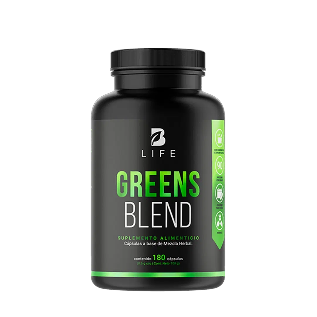 Imagen de Mezcla Herbal con Espirulina, Moringa, Wheatgrass, Clorela, Matcha y Aloe Vera | 180 Cápsulas