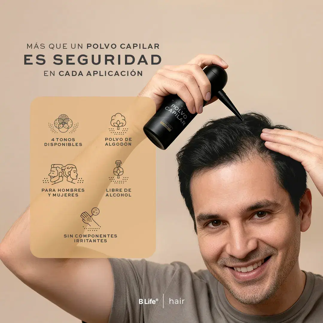 Imagen de Polvo Capilar para Cobertura | con Pigmentos Minerales | Kit con Aplicador | 100 g
