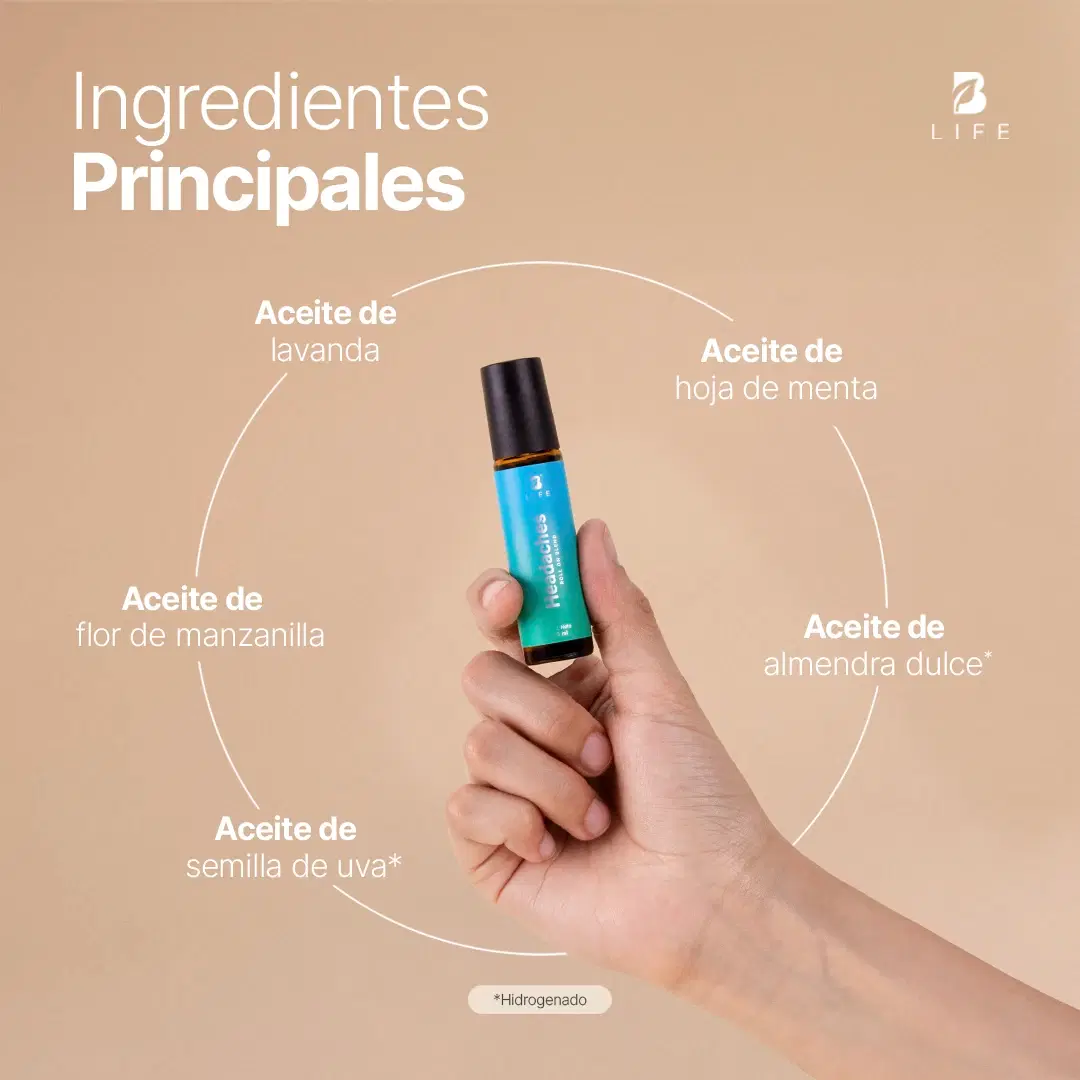 Imagen de Headaches | Aceite Roll On 3 piezas 10 ml c/u