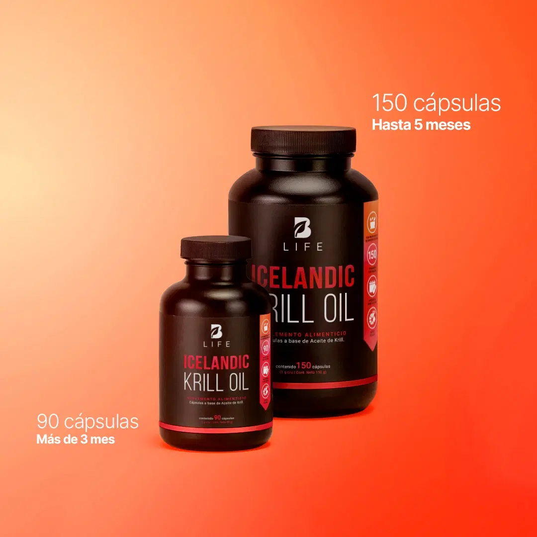 Imagen de Aceite de Krill | 1000 mg de (EPA y DHA) con Astaxantina y Fosfolípidos
