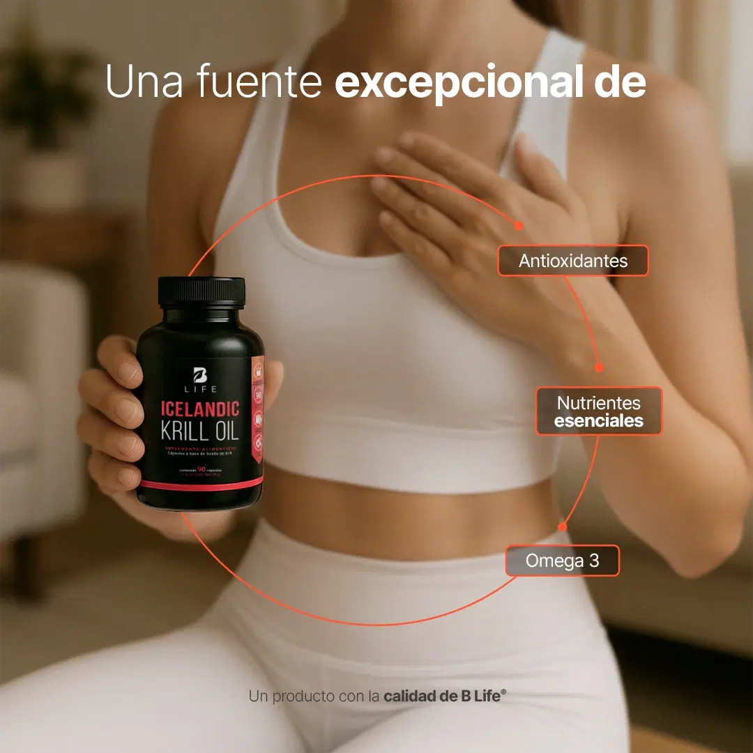 Imagen de Aceite de Krill | 1000 mg de (EPA y DHA) con Astaxantina y Fosfolípidos