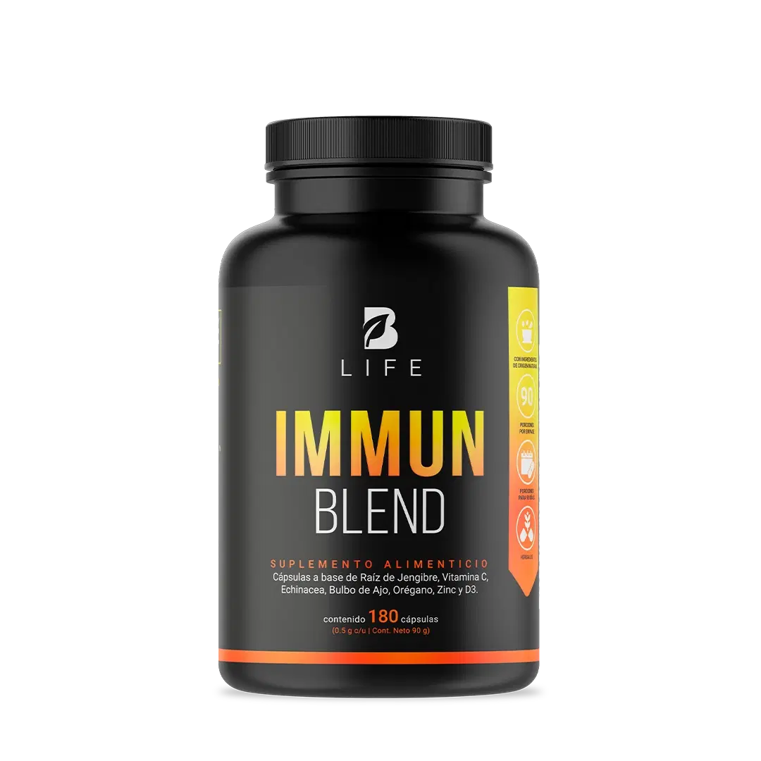Imagen de Mezcla con Jengibre, Vitamina C, D3, Zinc, Equinácea, Orégano y Ajo | 1000 mg por Porción