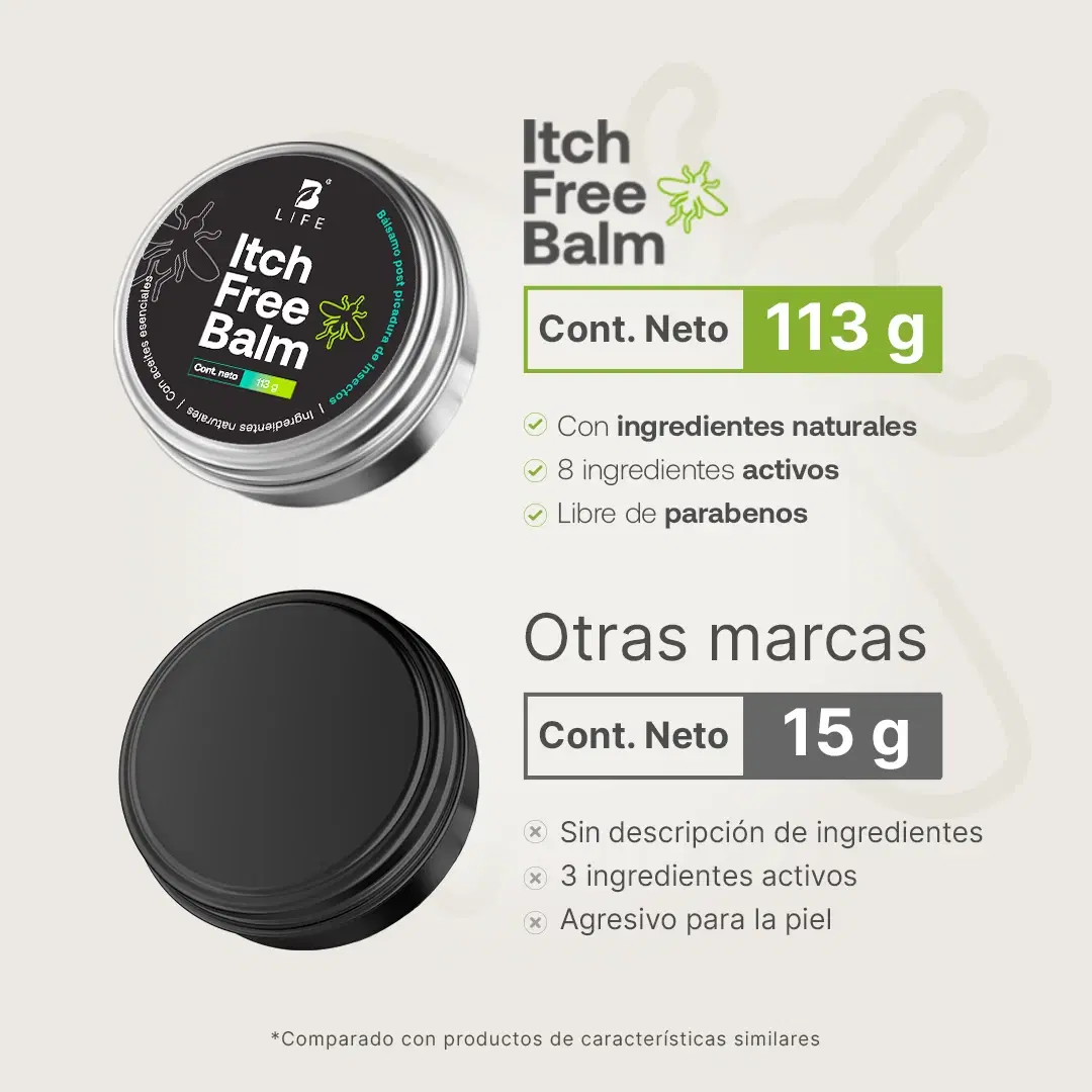 Imagen de Itch Free Balm | Bálsamo Post-picaduras de insectos 2 piezas 113 g c/u