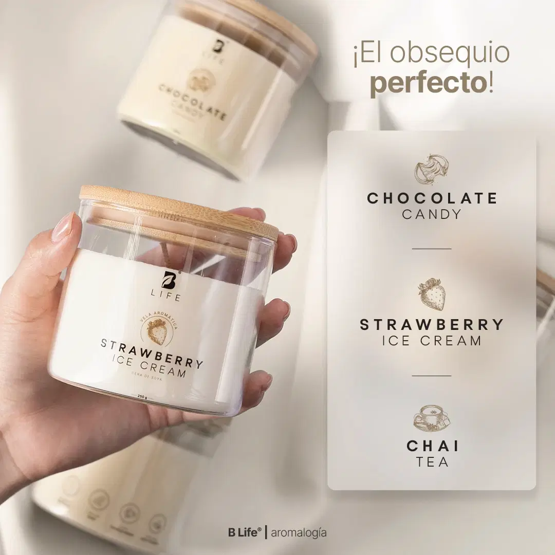 Imagen de Kit de 3 Velas Sweet Delight 250g c/u